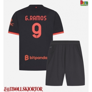 AC Milan Goncalo Ramos #9 Tredje Kläder Barn 2026-27 Kortärmad (+ Korta byxor)